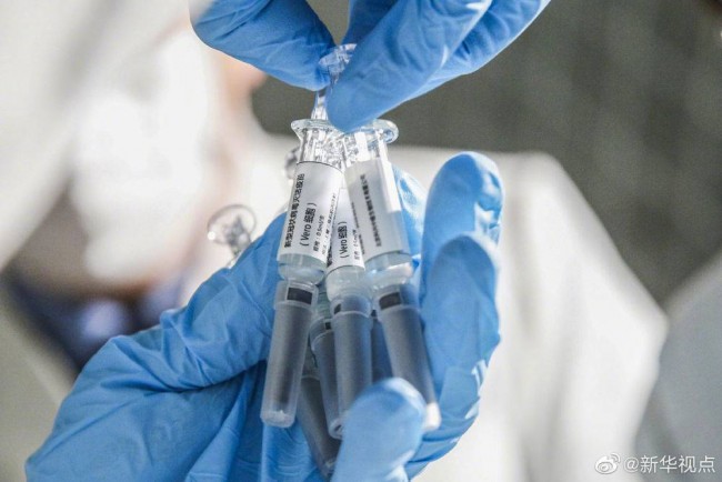 중국 코로나19 백신, 세계 첫 임상시험 진입