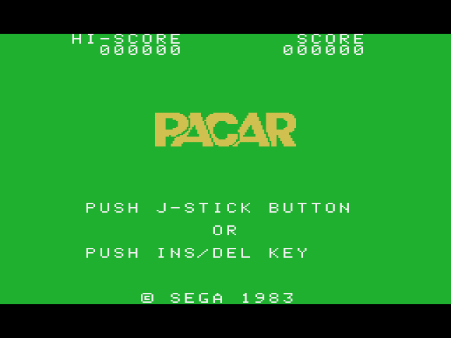 Pacar (SG-1000) 게임 롬파일 다운로드