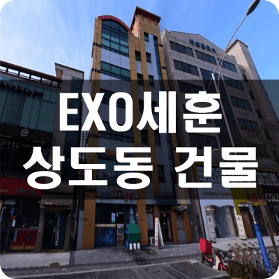 엑소(EXO) 세훈 상도동 건물 위치 및 평가