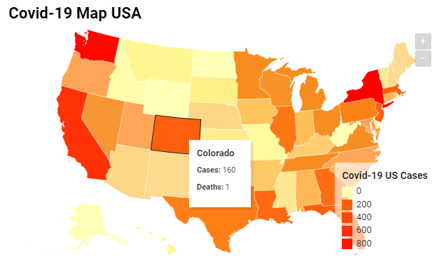 [HOT NEWS] Coronavirus in the US: Map, case counts and news 현재 미국 코로나바이러스 감염 현황