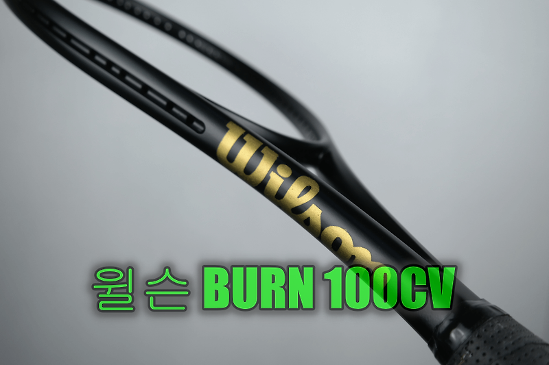 윌슨 번 100CV 무광 올 블랙으로 도색