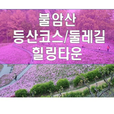 숨은꽃길 불암산 등산코스/둘레길, 나비정원-힐링타운