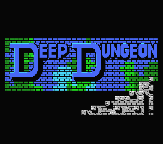 Deep Dungeon - MSX (재믹스) 게임 롬파일 다운로드
