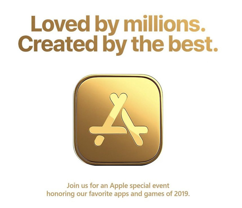 애플 12월 스페셜 이벤트 개최 (올해의 게임, 올해의 앱)