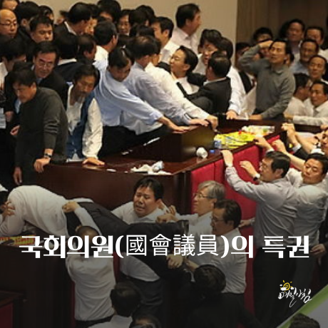 [매일아침좋은글] 염라대왕도 부러워 하는 한국 국회의원(國會議員)의 특권