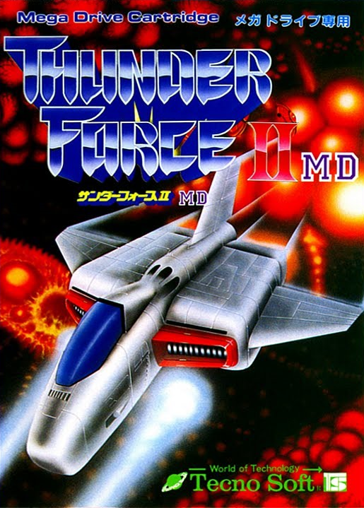 메가드라이브 / Mega Drive - 선더 포스 2 MD (Thunder Force II MD - サンダーフォースII MD) 롬파일 (MD) 다운로드