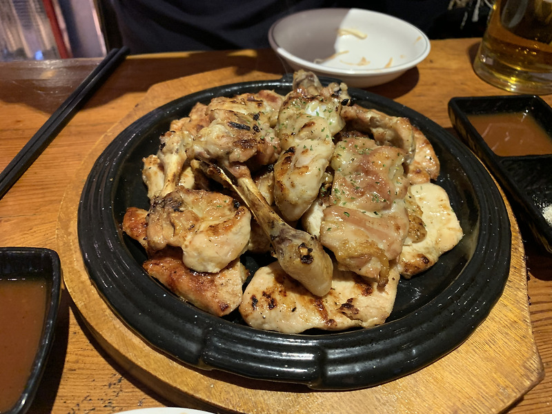 부산 남포동 치킨 마니커 숯불 바베큐