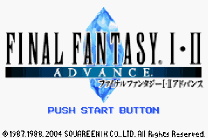 파이널 판타지 1・2 어드밴스 Final Fantasy I & II Advance ファイナルファンタジー ワン・ツー アドバンス (GBA - RPG 파일 다운로드)
