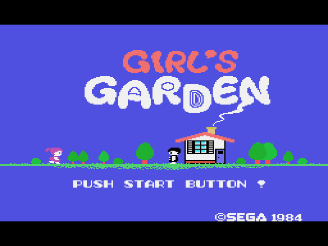 Girl's Garden (SG-1000) 게임 롬파일 다운로드