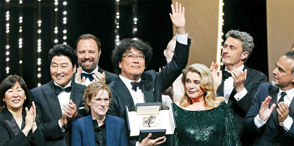 Everything directed by Bong Joon-ho. Winner of the Palme d'Or.