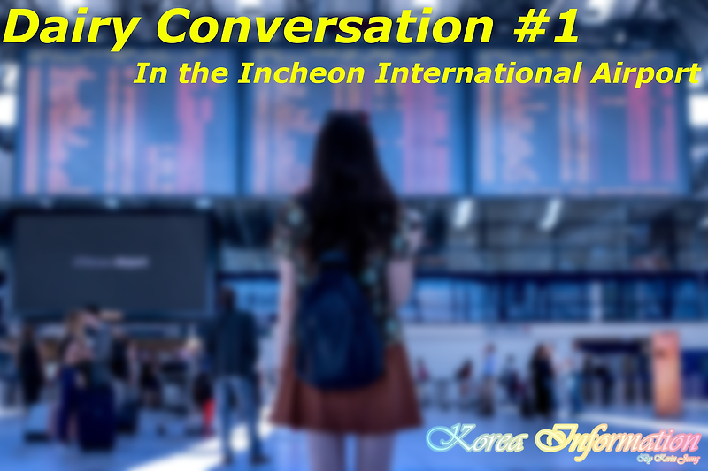 [Dairy Conversation #1] A situation in Airport