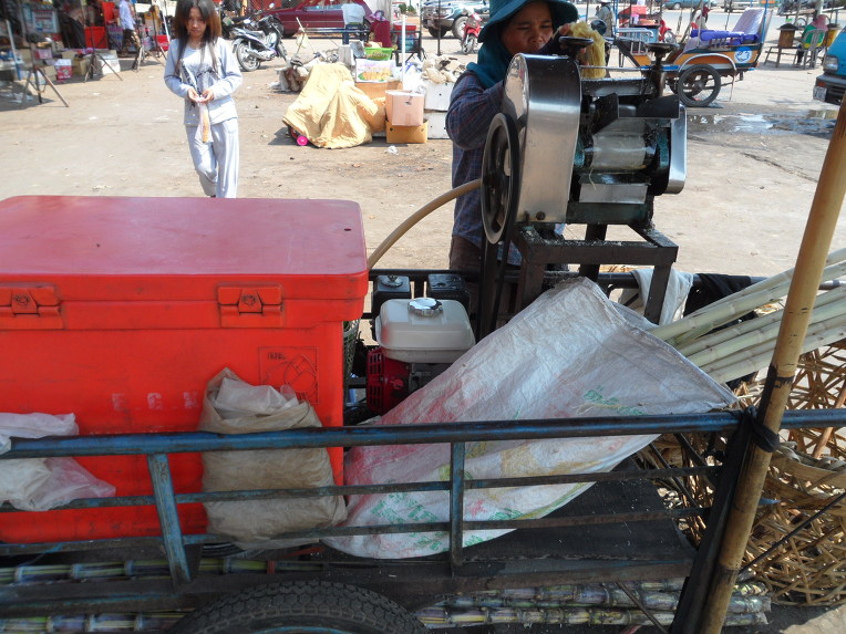 캄보디아 카지노 - 열대과일 시장, 시엠립 사마키 시장2(Phsa Samaki Market)