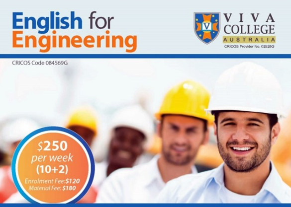 [청주호주유학원] 호주 VIVA College 엔지니어링 영어 준비과정을 안내드립니다.