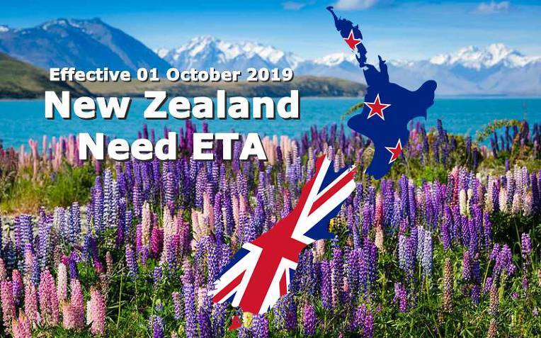 뉴질랜드입국, 2019.10.1 시행, 뉴질랜드 전자입국허가증( NZeTA)을 사전에 받아야