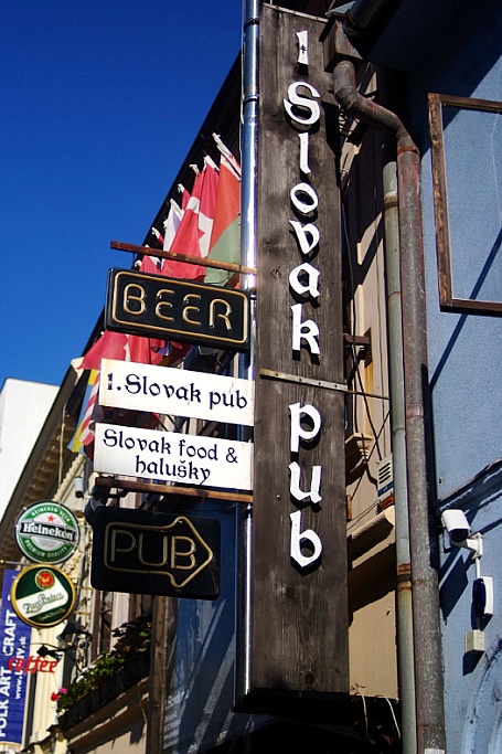 [브라티슬라바#1] 슬로바키아 전통음식 할루스키(halusky) - 슬로박 펍(Slovak pub)