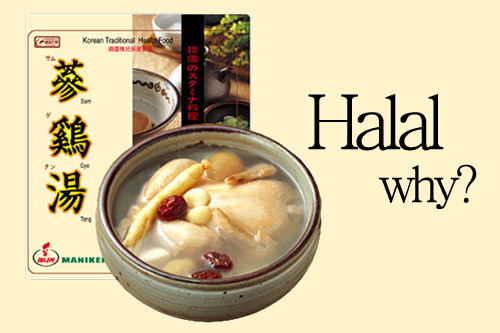 할랄 인증서 이슬람교 무슬림 국가 식품(삼계탕) 수출시 필요 - Halal certificate for arabic, muslim country to export korean food like kimchi, samgyetang, korean ginseng chicken soup