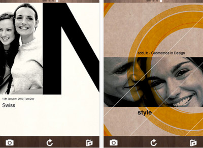 사진을 스타일 멋진 디자인으로 바꿔주는 어플 - addLib