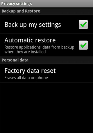 안드로이드폰 공장초기화 방법 (Android Factory Reset)