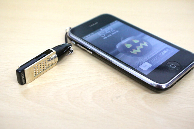 [아이폰/결럭시S] 터치펜과 USB가 하나로, 티젠 USB메모리