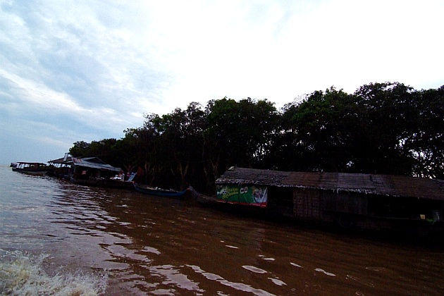 [깜퐁블럭#4] 동양 최대의 호수, 똔레삽((Tonle Sap)에서 석양 크루즈를...ㅋㅋㅋ