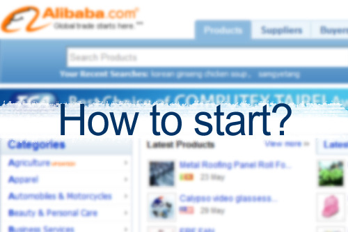 온라인 무역 어떻게 시작 할까? B2B 알리바바 닷컴 How to start trading online? B2B alibaba.com