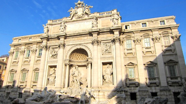 이탈리아 로마 여행, 트레비 분수와 이탈리아 국회의사당