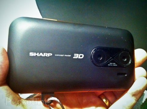 샤프, 세계 최초 3D 스마트폰 연내 발매 예정 - Sharp, S3D, 3D Camera, Smartphone