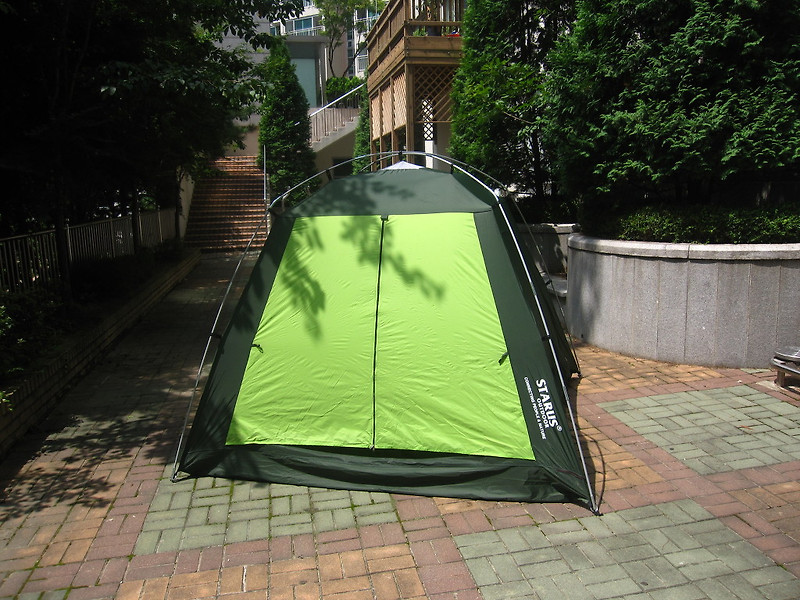텐트 최저가! 스타루스 애플돔 텐트 분양합니다.
