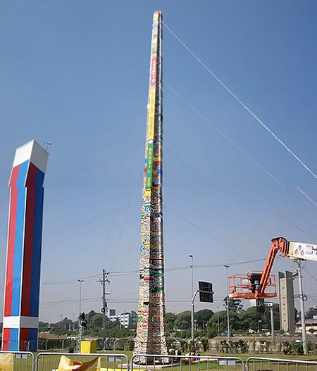 세상에서 가장 높은 레고 타워
