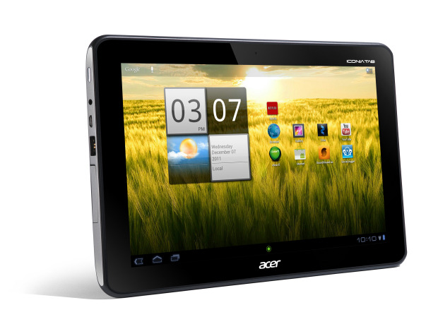 ACER 저가형 태블릿PC 본격 공략 - 이코니아탭 A200 (아이코니아탭 A200) 출시 가격은 329달러!