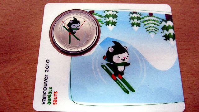 밴쿠버 동게올림픽 스키점프 기념주화