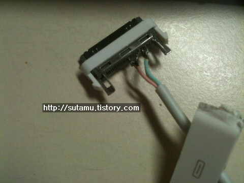 고장난 아이폰 USB 케이블 수리기 - 불량 USB 수리 방법