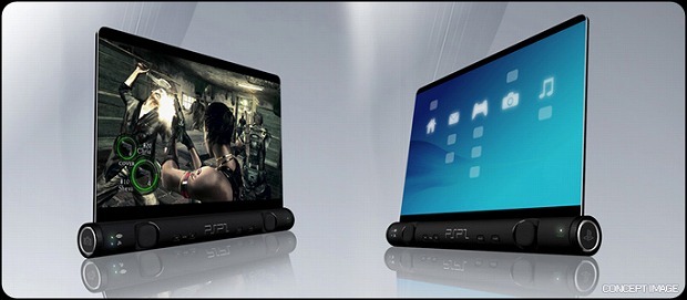 소니 PSP2 컨셉 이미지와 배면터치 관련