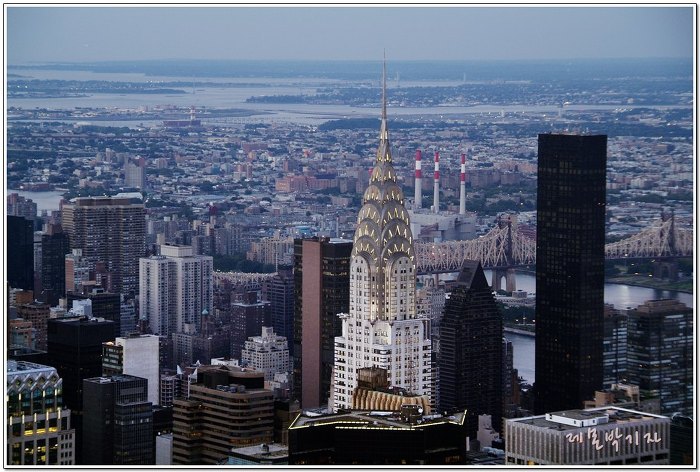 미국여행,뉴욕에서 가장 아름다운 크라이슬러빌딩의 자태