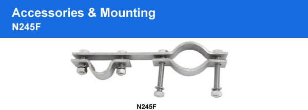 N245F - Side mounting clamp