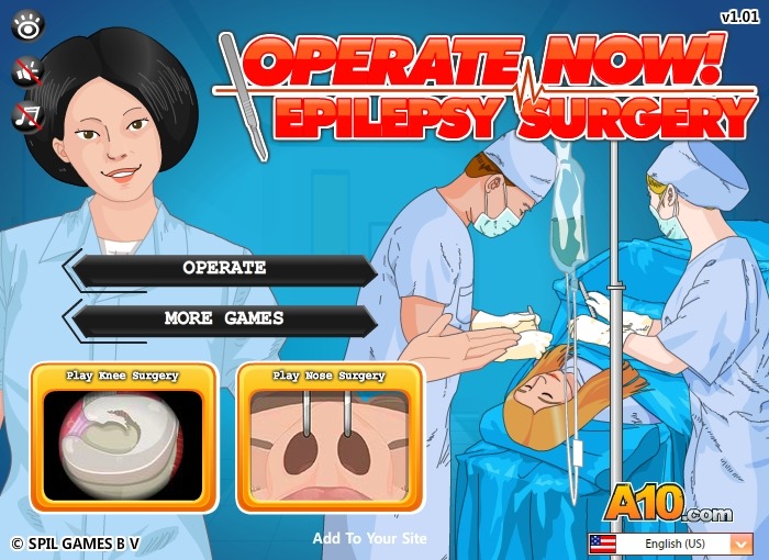 뇌수술게임, 병원게임 - Epilepsy Surgery
