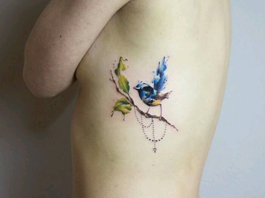 새타투 도안 이미지 추천 - Bird tattoo