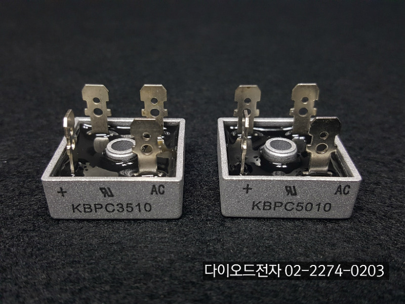 [판매중] KBPC3510 (35A 1000V, 단상 브리지 다이오드)