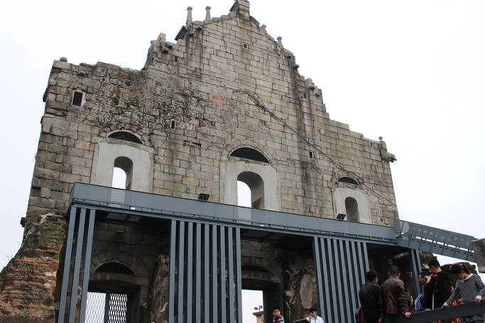 마카오의 랜드마크 성바울(성바오로) 성당, 앞면과 뒷면의 반전 매력 - 2015 마카오 여행 12