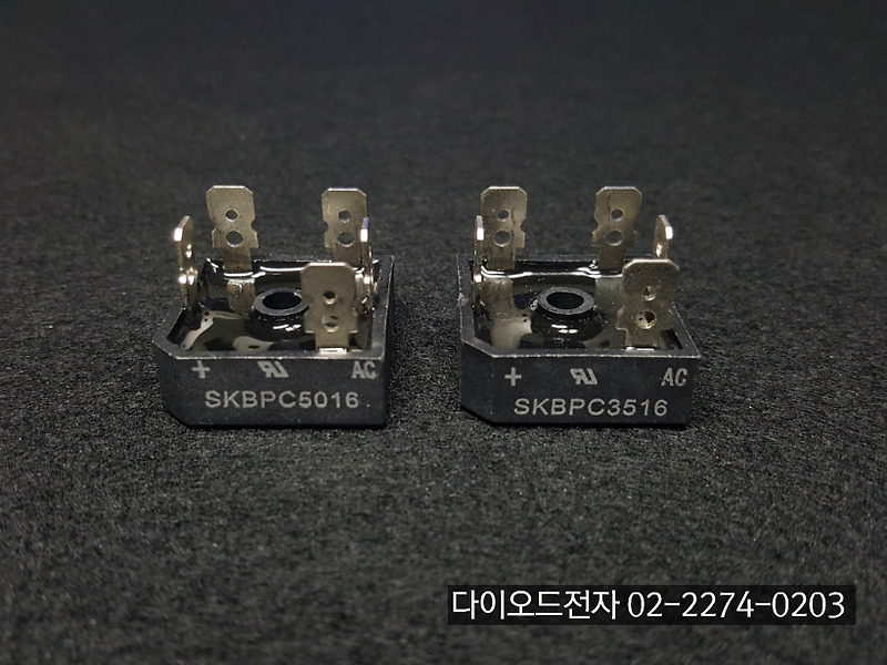 [판매중] SKBPC5016 (50A 1600V, 3상 브리지 다이오드)