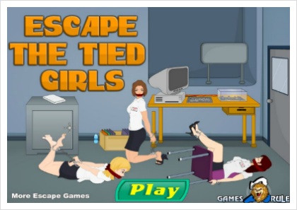 묶여 있는 여자 탈출게임 (Escape the tied Girls 공략영상포함)