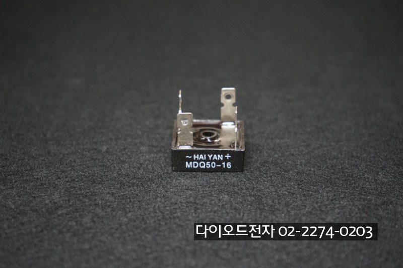 [판매중] MDQ50-16 (50A 1600V, 단상 브리지 다이오드)