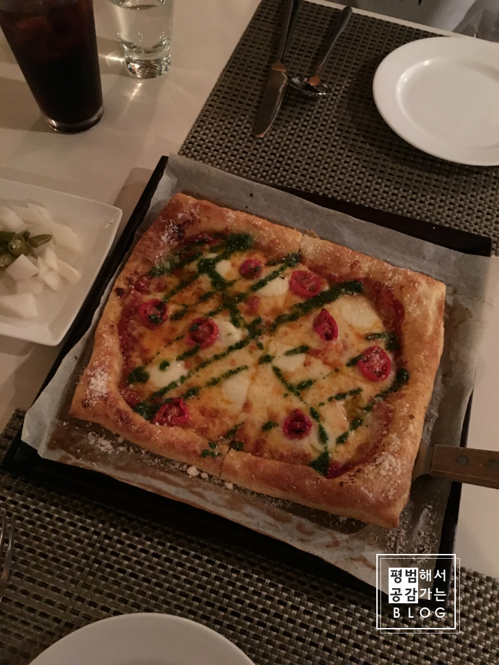 율동공원 맛집 코코마리, 페스츄리 피자 + 게 로제 파스타 대박