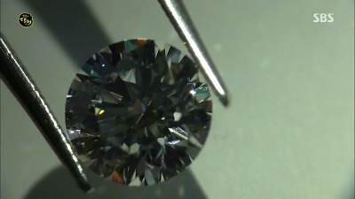 생활의 달인 다이아몬드달인이 얘기하는 큐빅과 다이아몬드 구별법
