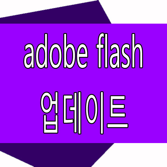 adobe flash player 업데이트 중요성 및 방법