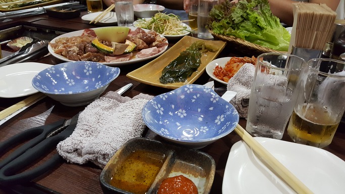 일본 워킹홀리데이 D+74 신오오쿠보에서 회식! in한국식당