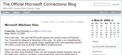 Windows Vista.. 11월 출시..?