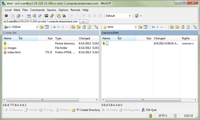 (추천)WinSCP free ftp 클라이언트 프로그램 + DOS bat 파일로 파일 업로드