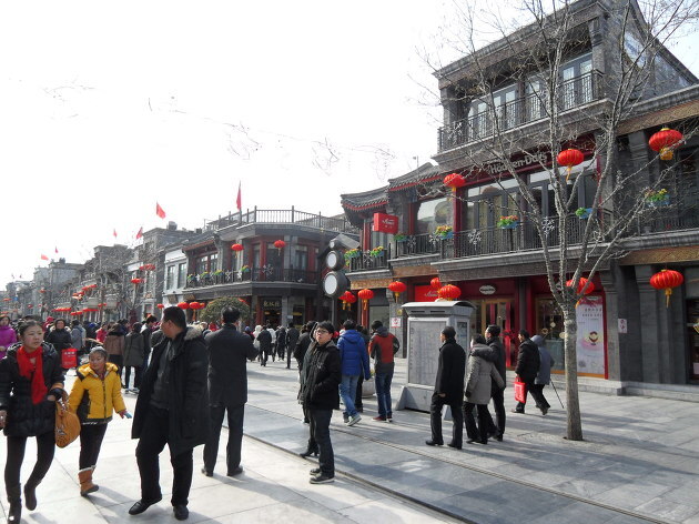 본격적인 첸먼구역 산책, 인위와 자연스러움의 공존  - 2013 베이징 여행 10