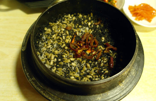 무쇠솥 영양밥으로 차린 자연건강밥상